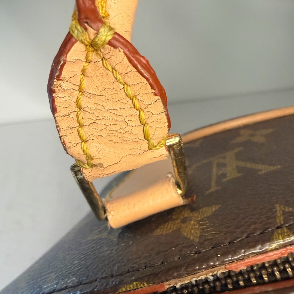 Louis Vuitton Ellipse PM Monogram Authentic Repair Project Interior Damage - Picture 10 of 16